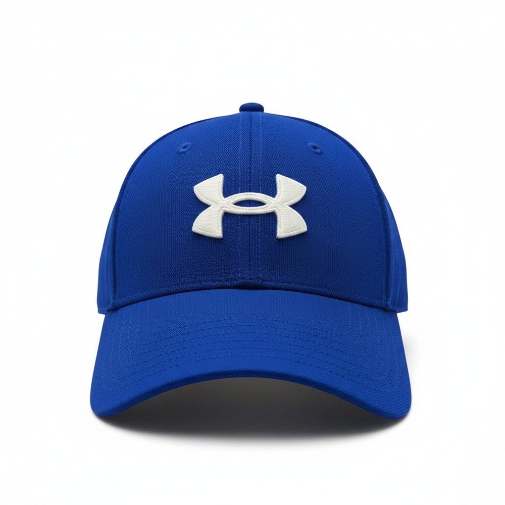 Under‎ Armour Mens Blitzing 3.0 Royal Blue Stretch Fit Hat L/XL 1376700-400